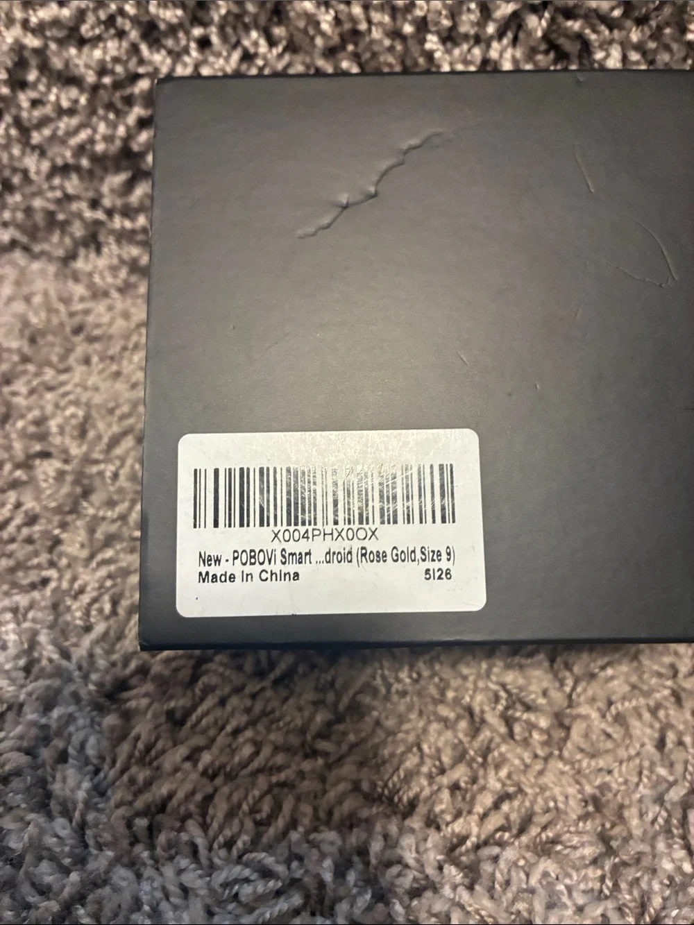 POBOVi Smart Ring gen 1  rose gold size 9